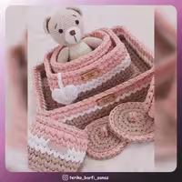 تریکوبافی 3رنگ