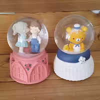 گوی موزیکال چراغدار متوسط باطری خور 