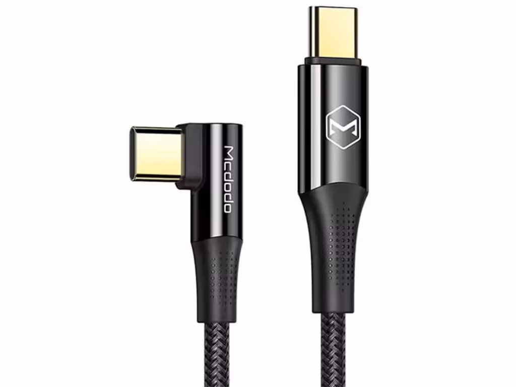 کابل سوپر فست شارژ تایپ‌سی به تایپ‌سی 1.2 متری مک‌دودو Mcdodo Type C to Type C 100W CA-8320