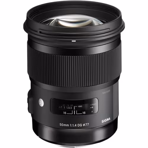 لنز سیگما Sigma 50mm f/1.4 DG HSM Art برای نیکون