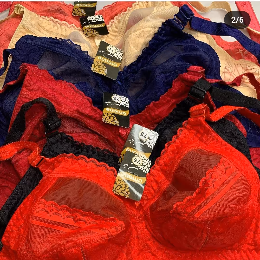 سوتین عروس پایین ژوردار زیر نخ دولایه