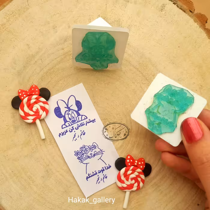 مهر  تشویقی ژلاتینی مدل 12