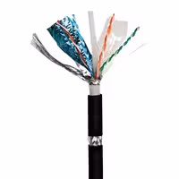 کابل شبکه CAT6 SF- UTP Outdoor کی نت پلاس مدل KP-N1256 طول 305 متر