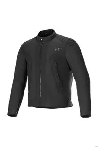 کاپشن موتورسوار مشکی مردانه CLAYTON WR محافظت شده از کت موتور سیکلت سیاه Alpinestars