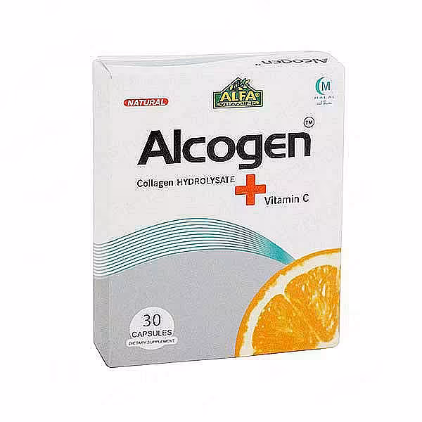 قیمت خرید اینترنتی کپسول آلکوژن با ویتامین C آلفا ویتامینز 30 عددی داروخانه آنلاین فارموکسین