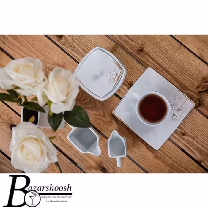 سرویس چینی غذاخوری 133پارچه تقدیس طرح گرانا 18نفره فلت