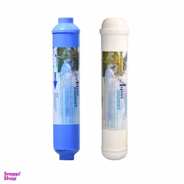 فیلتر دستگاه تصفیه آب آکوا پیورست مدل پست کربن و مینرال قلیایی بسته 2 عددی