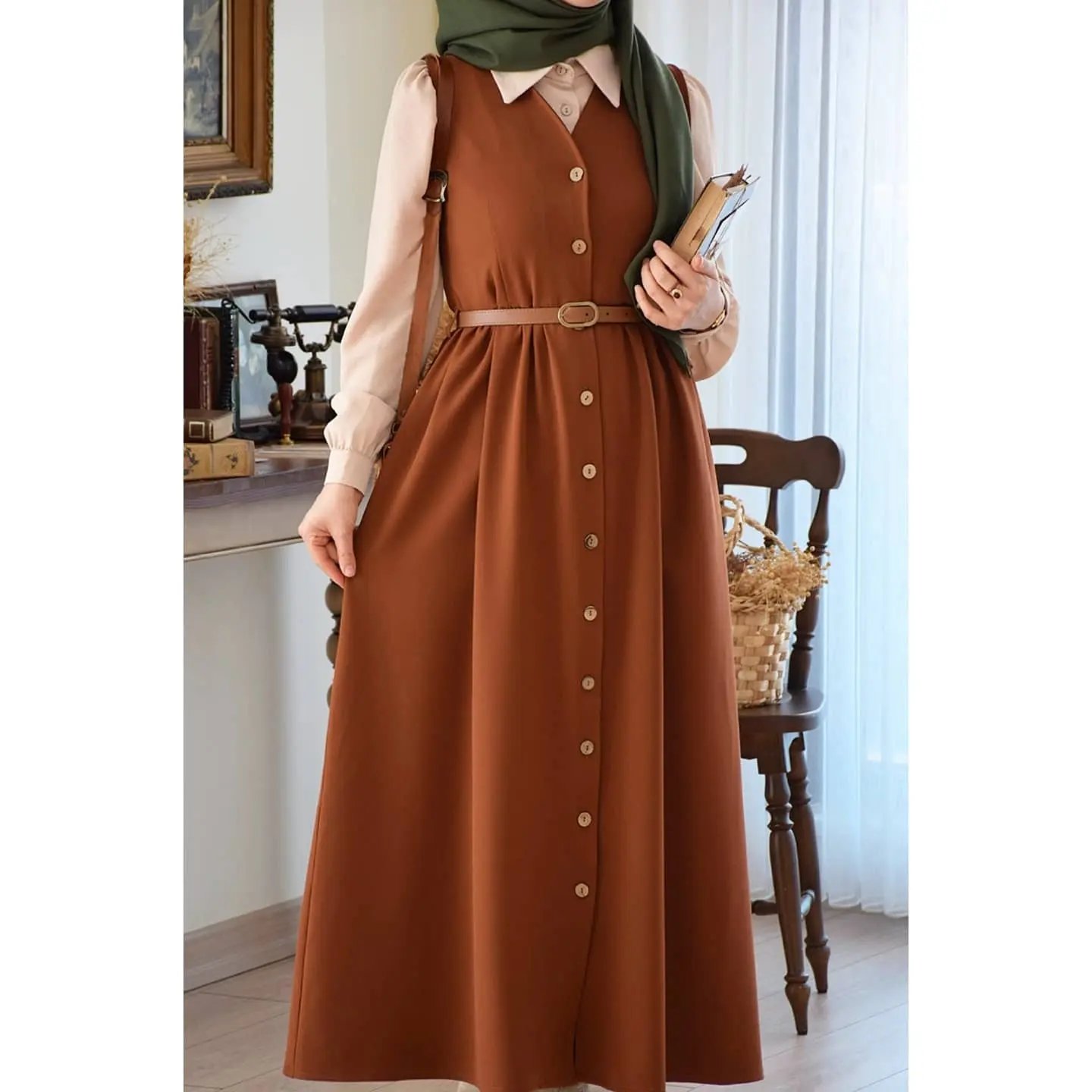 شومیز سارافون مجلسی زیبا و محجبه