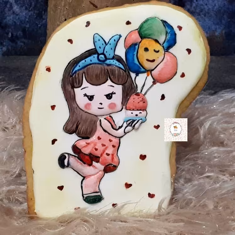 کوکی دکوراتیو آیسینگی