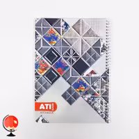 دفتر مشق 80 برگ سیمی طرح موزاییک آتی