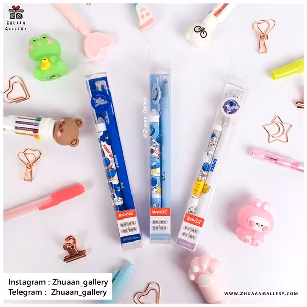 خودکار پاک کن دار SPACE EXPLORATION طرح فضانورد