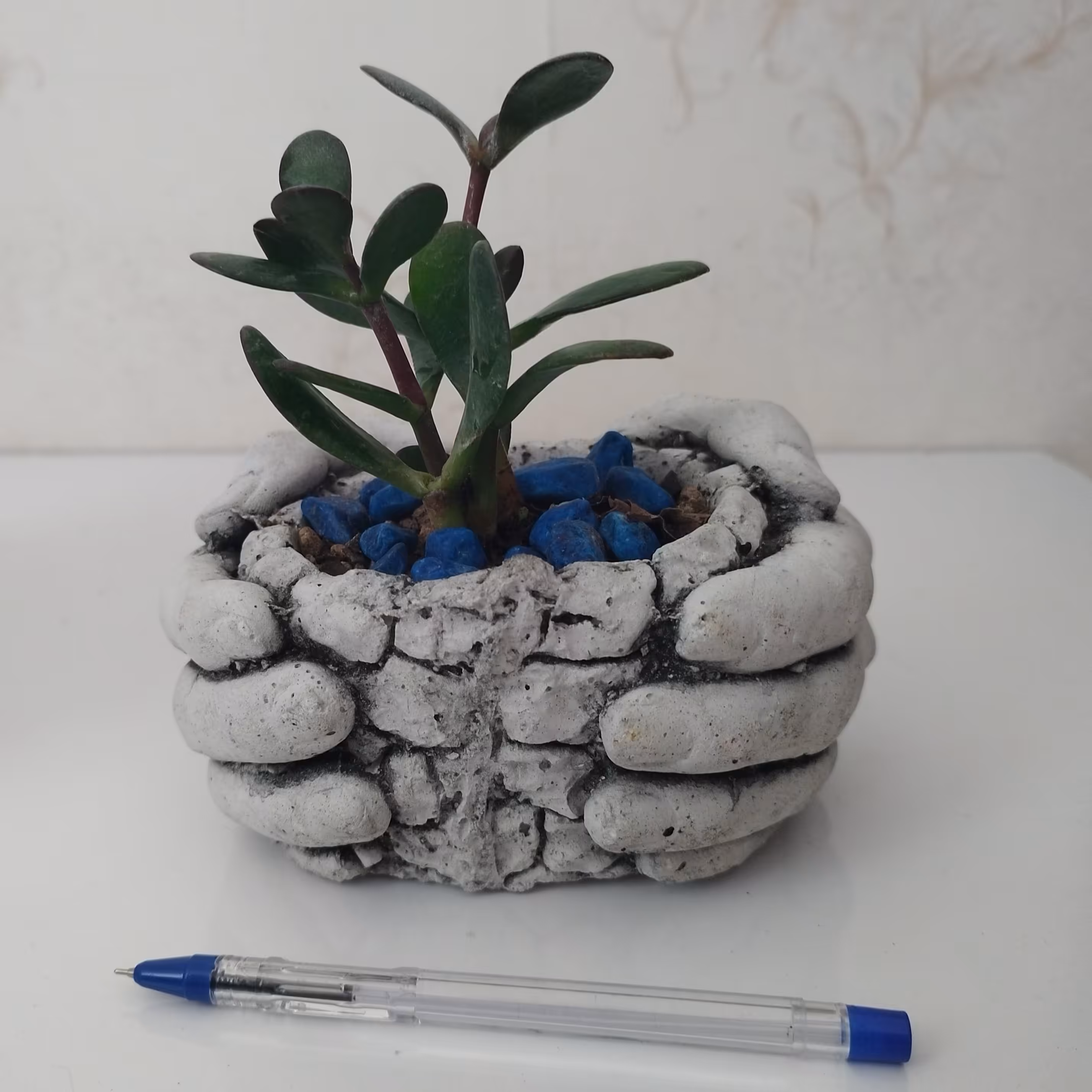 گلدان طرح دست