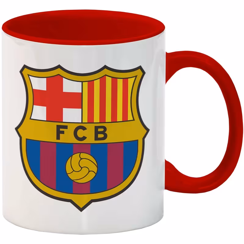 ماگ انارچاپ طرح بارسلونا مدل MU026