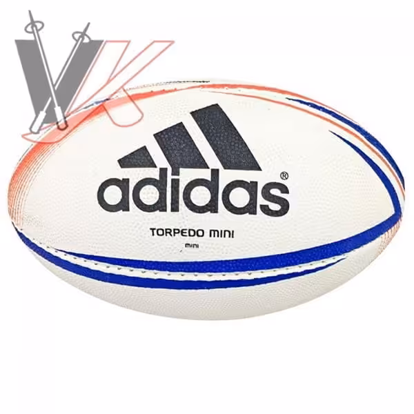 توپ راگبی آمریکایی سایز 2 طرح آدیداس V03 آبی قرمز کد 1901116