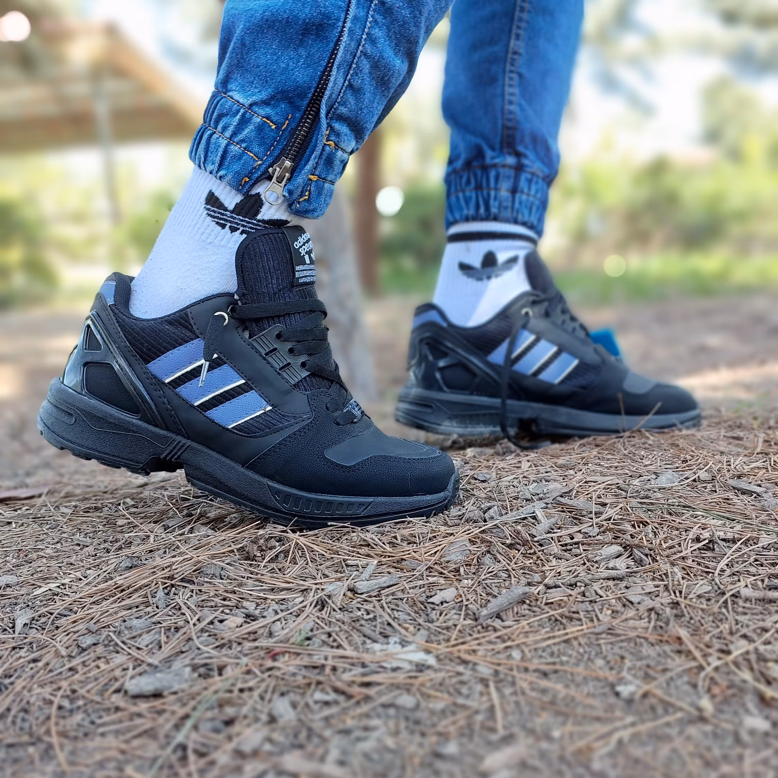 کتونی اسپرت آدیداس چرم مصنوعی 