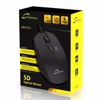 ماوس سیمی سیبراتون مدل SM-1515 همراه با  گارانتی متین