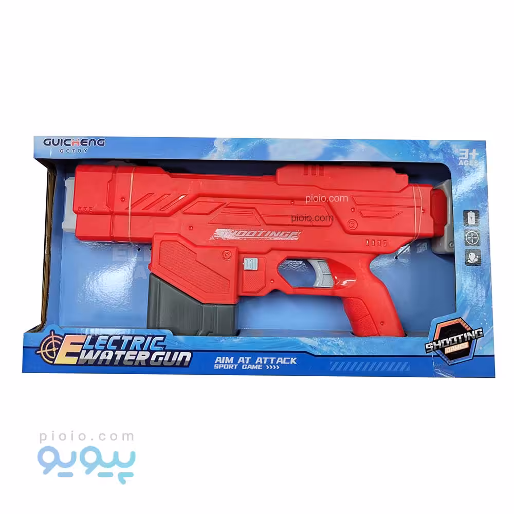 تفنگ اسباب بازی آب پاش شارژی آیتم 66606