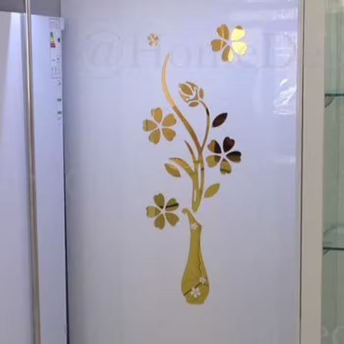 گل و گلدان دیواری تزیینی