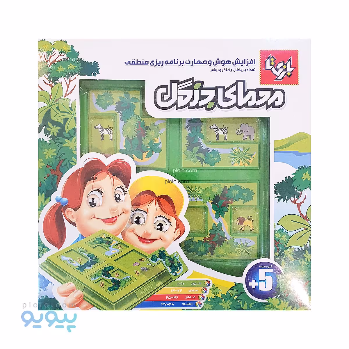 بازی فکری معمای جنگل