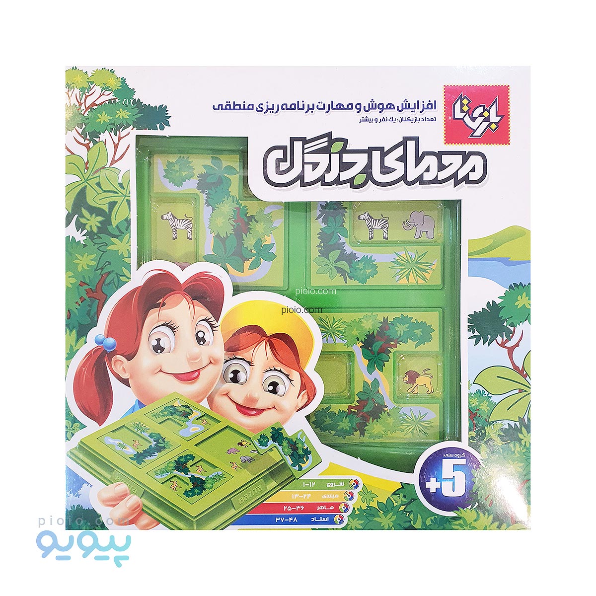 بازی فکری معمای جنگل
