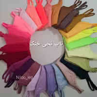 تاپ نخی دوبنده برند دوک سایز 36 الی 42 پنجاه رنگ مختلف