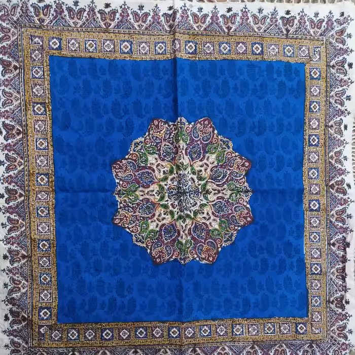 سفره قلمکار اصلی اصفهان  (صادراتی) (پس کرایه)