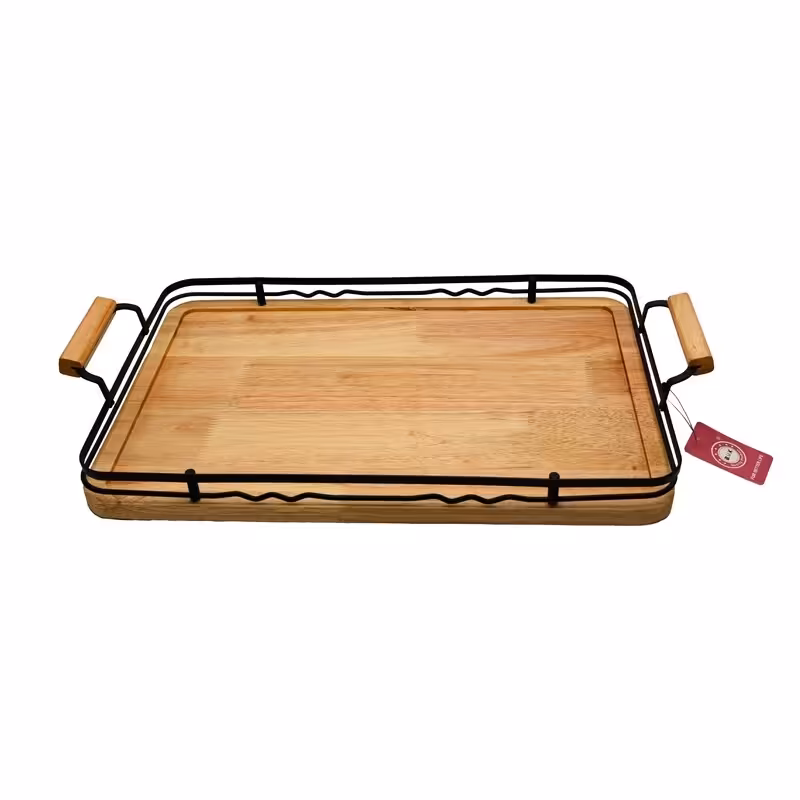 سینی پذیرایی مستطیل چوبی کاریزما
مدل VK401942
محصول شرکت بی.وی.کی(B.V.K
