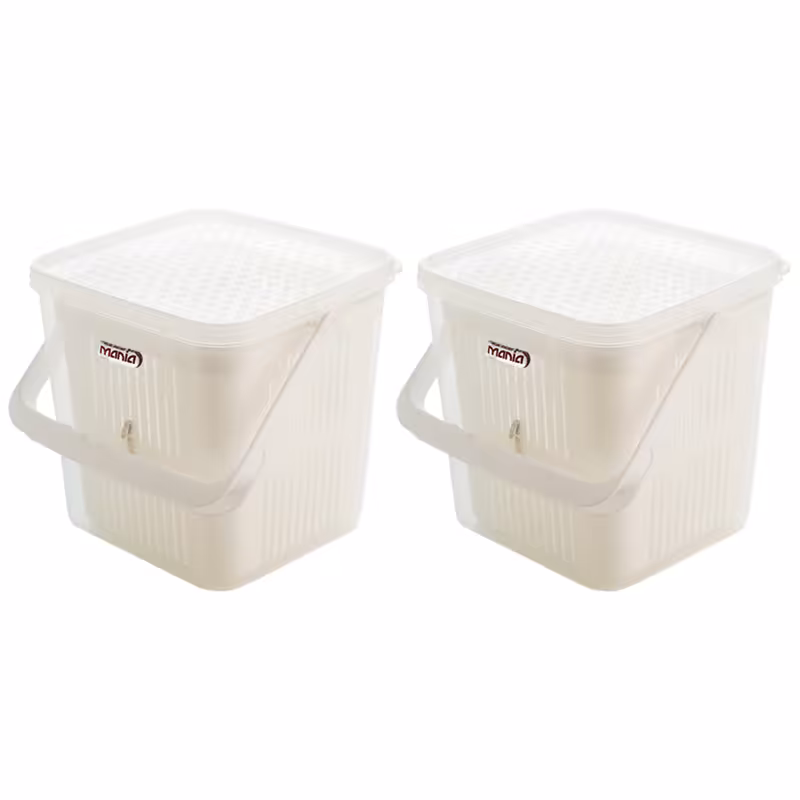 ظرف نگهدارنده مانیا مدل نگهدارنده بسته 2 عددی