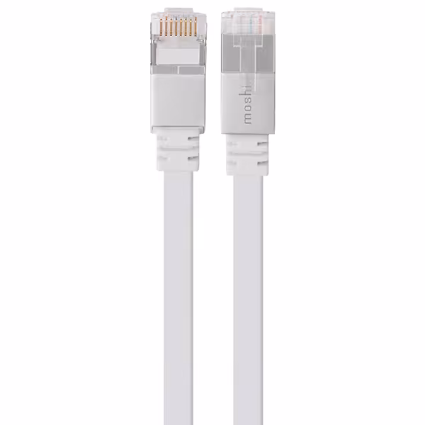 کابل MOSHI موشی مدل Gigabit Ethernet Cat6 2017 طول 3.6 متری سفید - Hiapple.ir