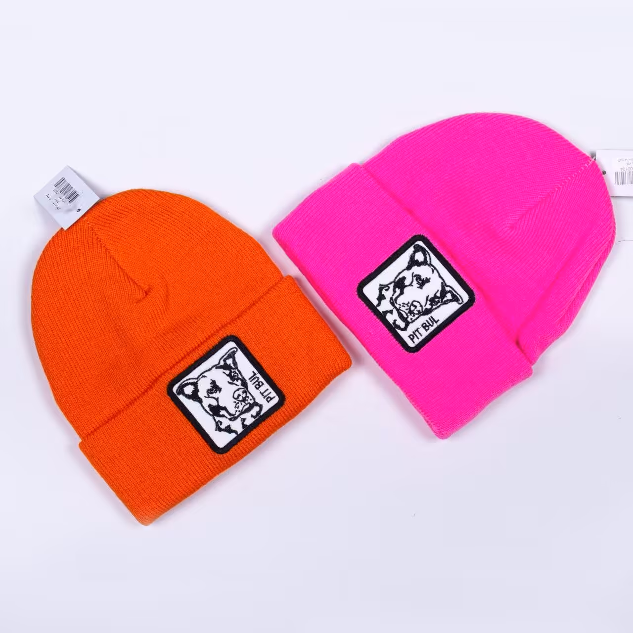 کلاه بافتنی زمستانی اسپرت طرح استیکر سگ 