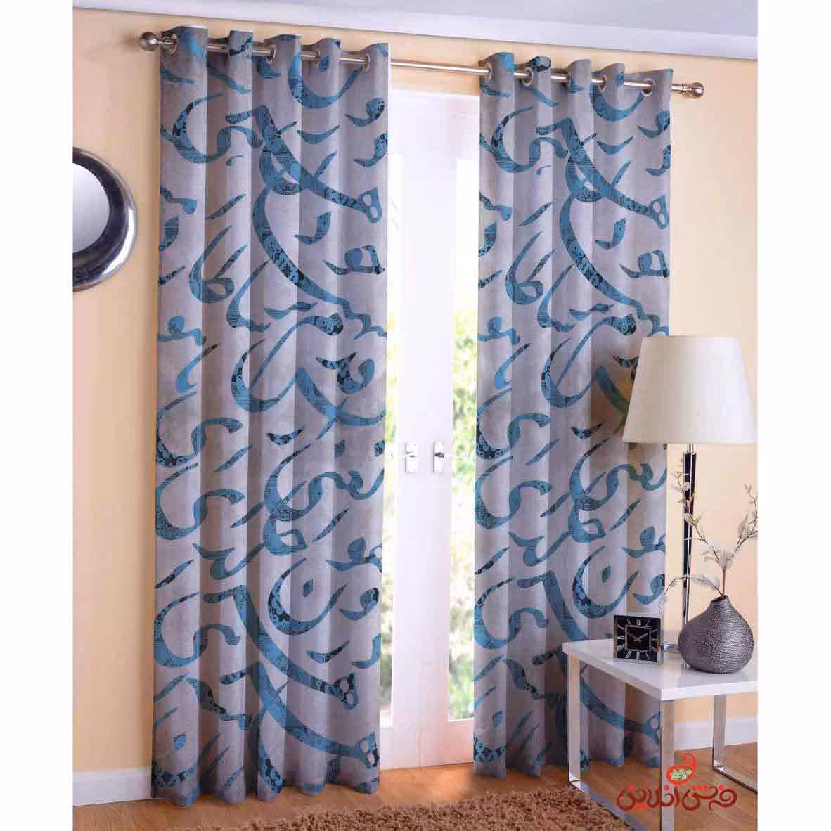 پرده 2عددی نستعلیق سنتی  کد 2083