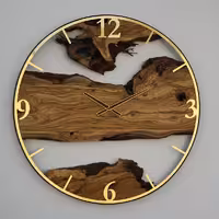 ساعت دیواری روستیک 