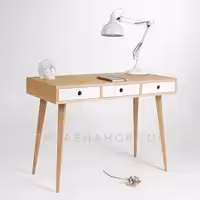 میز تحریر با 3 کشو  بهترین کیفیت و رنگ دلخواه ارسال رایگان 