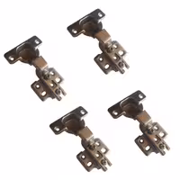 لولای توکار مدل شتری مناسب برای کابینت بسته 4 عددی