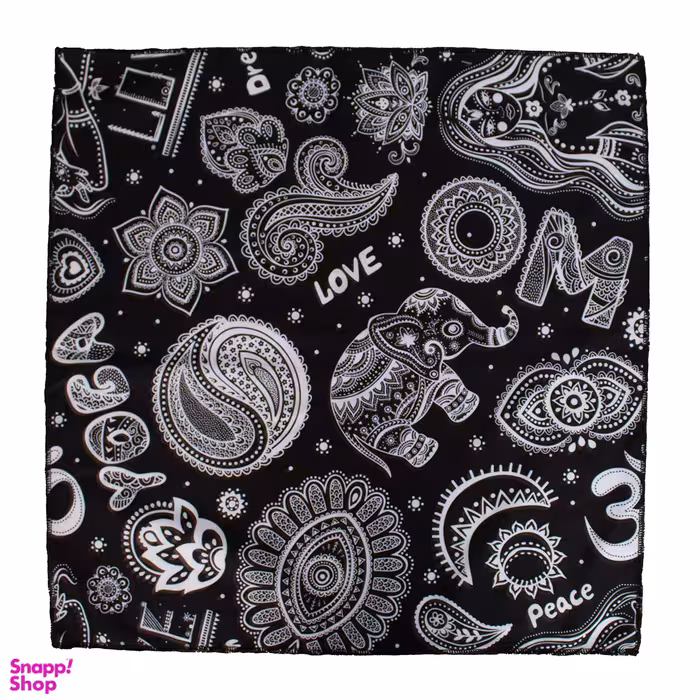 دستمال سر و گردن مدل باندانا کد 063