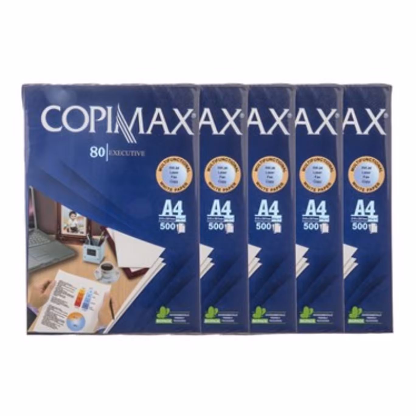 کاغذ A4 کپی مکس چمنینگ بسته 5 عددی