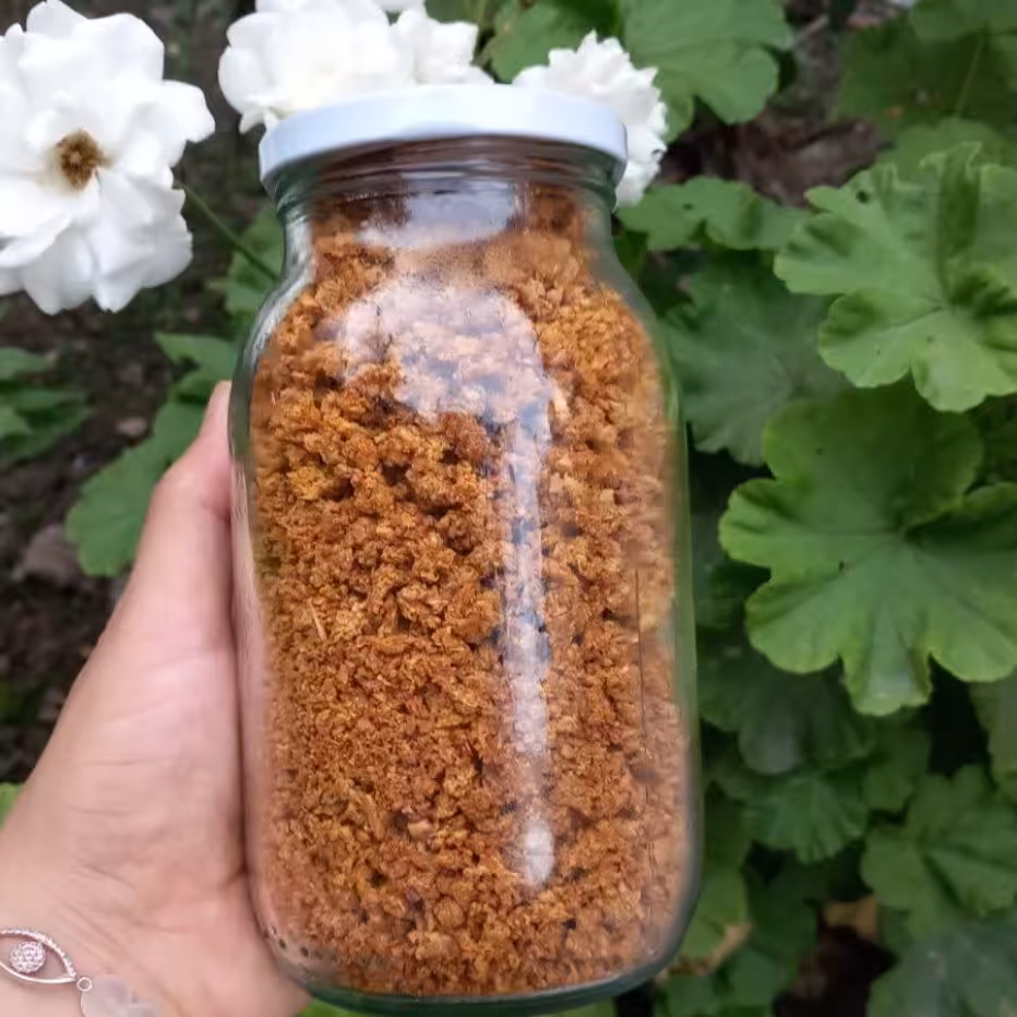 سیرداغ طلایی ( 250گرمی)طبق عکس .خانگی ریزویکدست و 