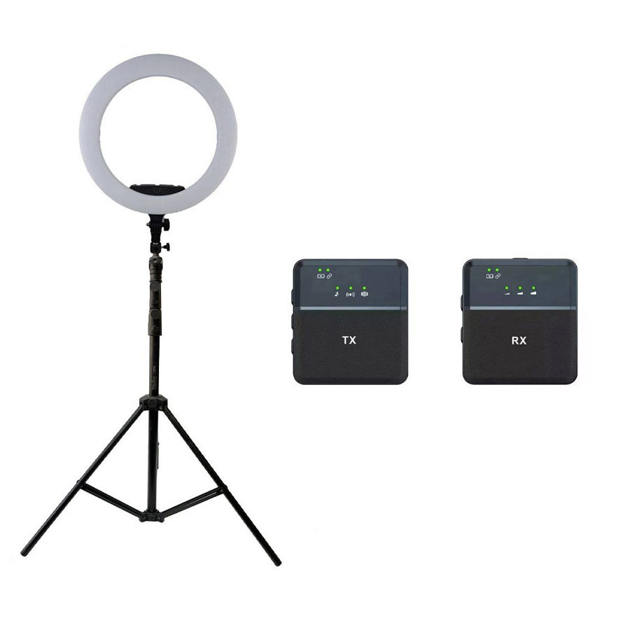 کیت تولید محتوا KY-BK416 II و میکروفون E-Kit37