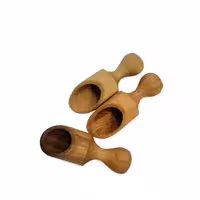 قاشق ادویه چوبی بسته 6عددی