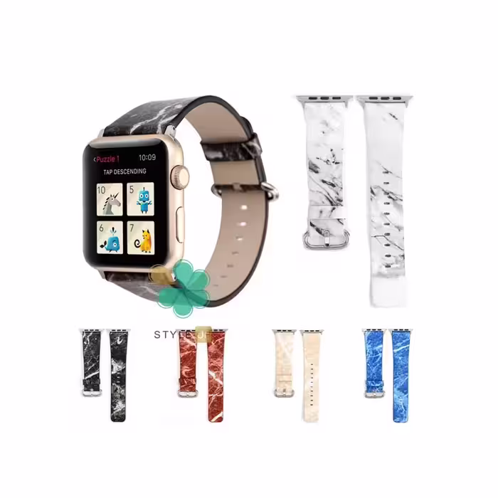 بند ساعت هوشمند اپل واچ Apple Watch 45/49mm طرح سنگ