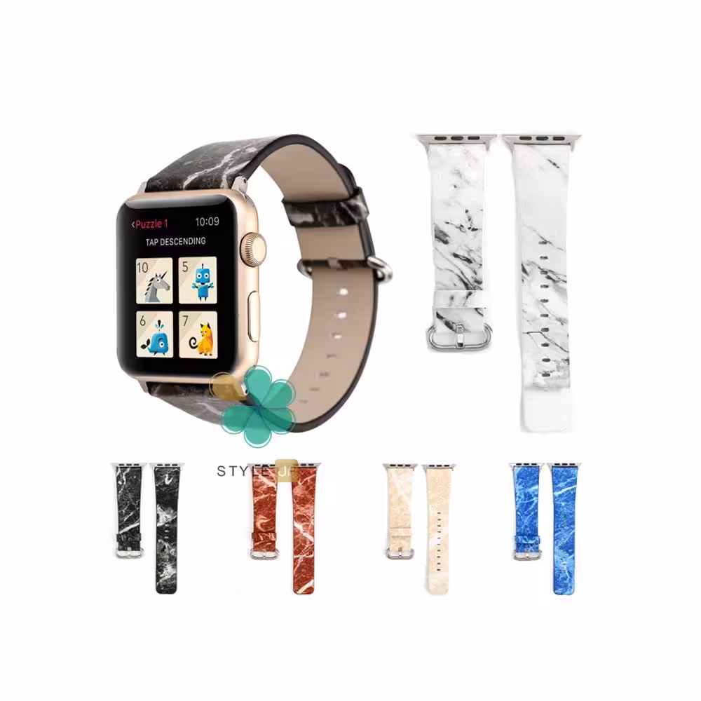 بند ساعت هوشمند اپل واچ Apple Watch 45/49mm طرح سنگ