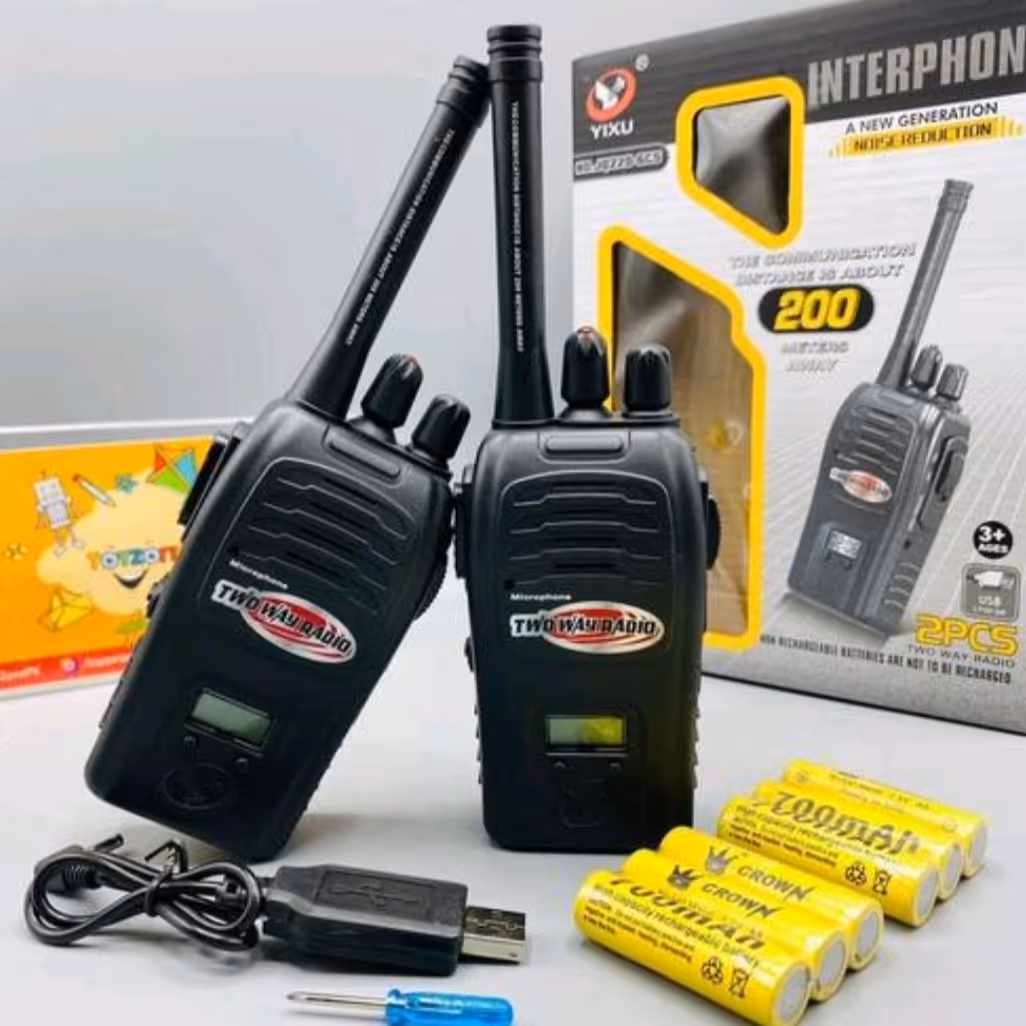 بیسیم واکی تاکی شارژی  اسباب بازی  بی سیم شارژی