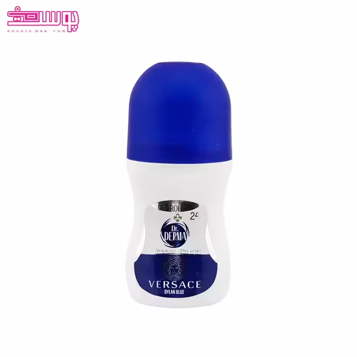 مام رول ضد تعریق مردانه Versace Dylan Blue دکتر درما حجم 50ml
