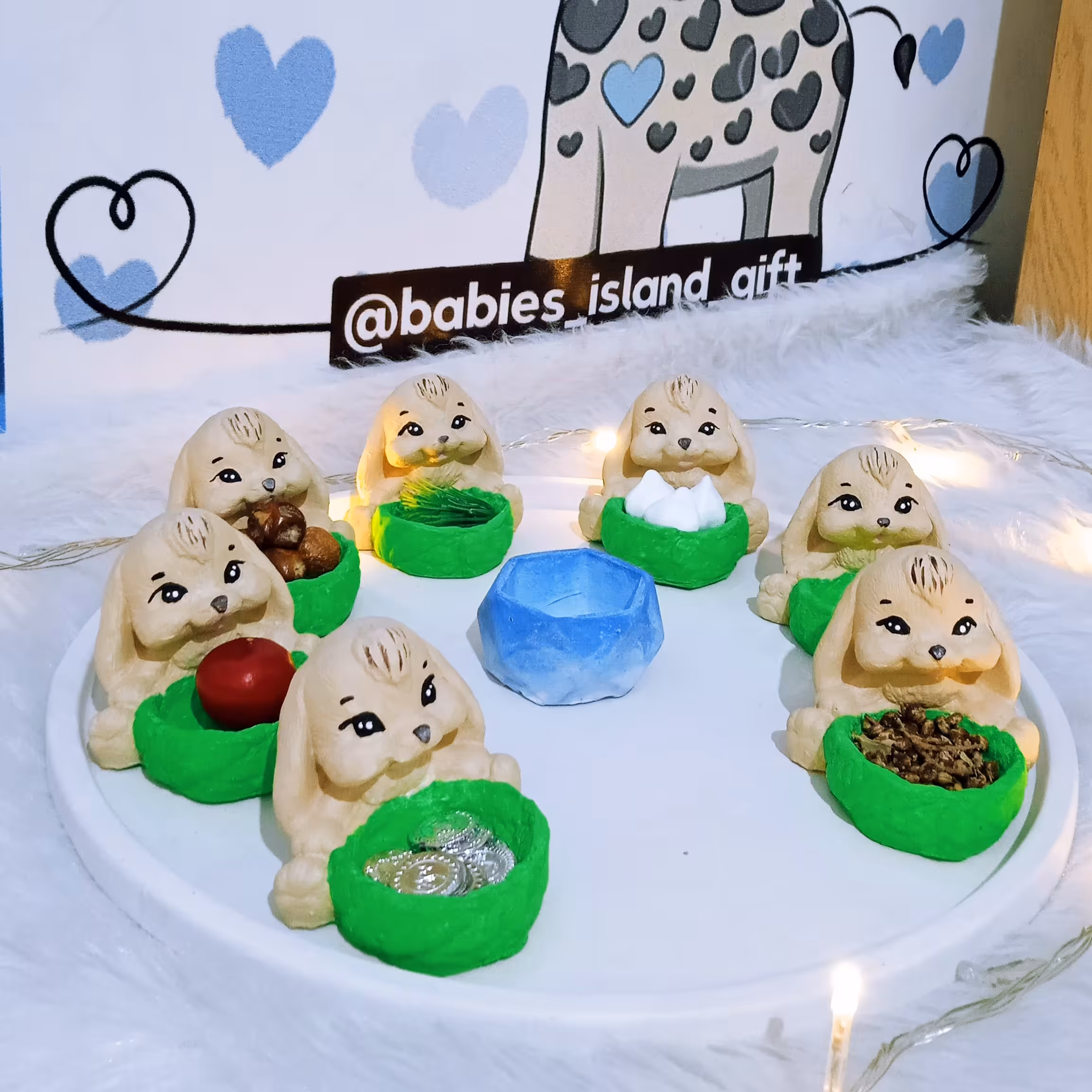 گیفت خرگوش هفت سین کودک هفت سین نوزاد