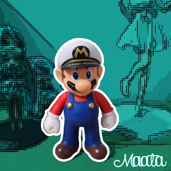 فیگور ماریو Super Mario قرمز-1 (12 سانتی متری)