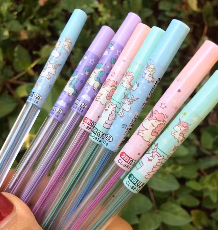 مغزی مداد نوکی بلند 0.5 طرح یونیکورن