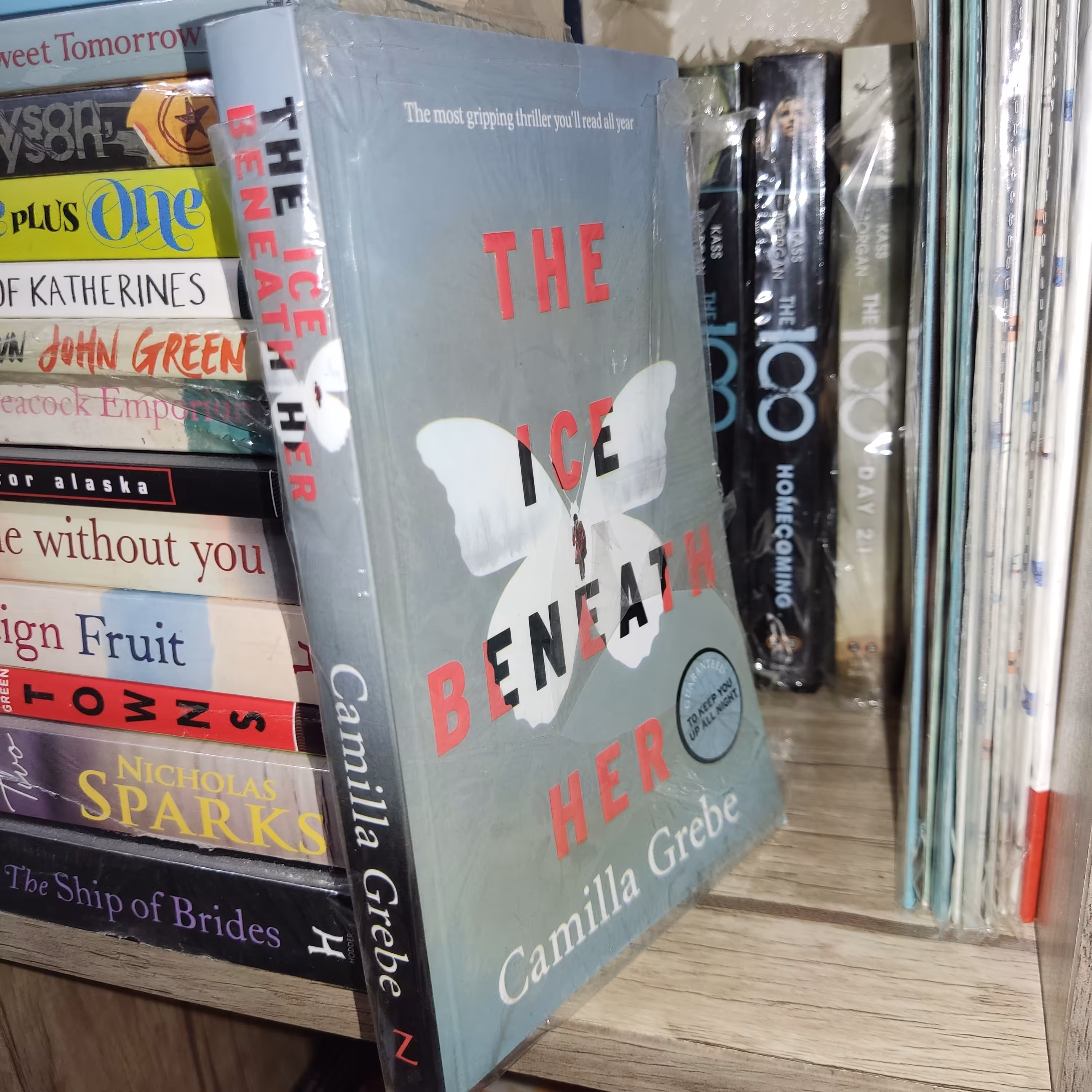 کتاب زبان اصلی The Ice Beneath Her (یخ زیر او) - اثر کاملیا گرب