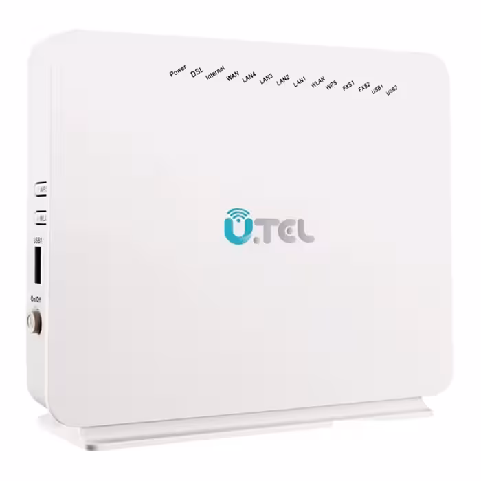 قیمت و خرید مودم روتر VDSL/ADSL بی‌سیم 300Mbps یوتل مدل V304F | یاس ارتباط