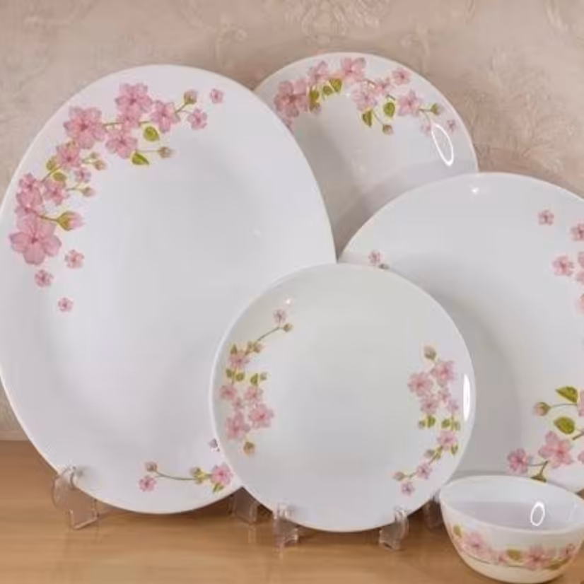 سرویس آ رکوپال  گل صورتی