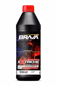 روغن و مکمل موتور EXTREME 9000 4T 5W40 20X 1 LT Brava